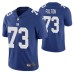 Zach Fulton NO. 73 Vapor Limited Royal New York Giants Jersey