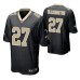 Men New Orleans Saints #27 Dwayne Washington Black Nike Game Jersey