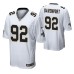 Men New Orleans Saints #92 Marcus Davenport White Nike Game Jersey