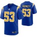 Men Los Angeles Chargers Mike Pouncey #53 Game Royal Alternate Jersey