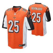 Men Cincinnati Bengals #25 Giovani Bernard Orange Nike Game Jersey