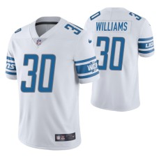 Jamaal Williams No. 30 Detroit Lions White Color Rush Legend Jersey