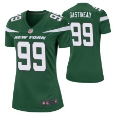 New York Jets #99 Mark Gastineau Nike Green Women Player Game Jersey