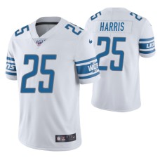 Detroit Lions Will Harris White 100th Season Vapor Limited Jersey