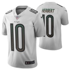 Los Angeles Chargers Justin Herbert City Edition White Vapor Limited Jersey