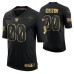 Men Baltimore Ravens No. 00 Custom Golden Limited Black Jersey