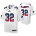 Devin McCourty New England Patriots Fade Fashion White Authentic Jersey