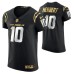 Men Los Angeles Chargers Justin Herbert Golden Edition Black Elite Jersey