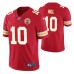 Kansas City Chiefs Tyreek Hill Red 100th Season Vapor Limited Jersey