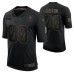 New Orleans Saints #00 Custom Black 2020 Salute To Service Limited Jersey