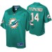 Men Miami Dolphins Ryan Fitzpatrick Team Icon Aqua Jersey