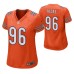 Women Chicago Bears #96 Akiem Hicks Orange Nike Game Jersey