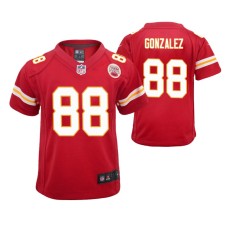 Youth Kansas City Chiefs #88 Tony Gonzalez Red Nike Team Color Game Jersey