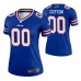 Women Custom #00 Buffalo Bills Royal Legend Jersey