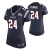 Women New England Patriots #24 Stephon Gilmore Navy Nike Game Jersey