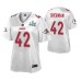 Anthony Sherman Kansas City Chiefs White Super Bowl LIV Champions Jersey Women