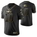 Kansas City Chiefs Tyreek Hill 100th Season Jersey Black Gold Logo Edition