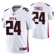 Falcons A.J. Terrell 2020 NFL Draft White Jersey Vapor Limited