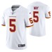 Tress Way #5 Vapor Limited White Washington Football Team Jersey