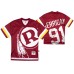 Washington Redskins #91 Ryan Kerrigan Big Face Burgundy Jersey