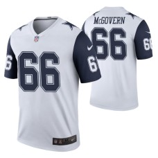 Connor McGovern Dallas Cowboys White 2019 NFL Draft Color Rush Legend Jersey