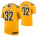 Men Nasir Adderley Los Angeles Chargers Jersey Gold Inverted Legend Edition