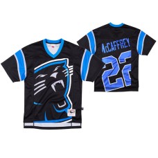 Carolina Panthers #22 Christian McCaffrey Big Face Black Jersey