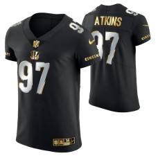 Cincinnati Bengals Geno Atkins #97 Golden Edition Black Elite Jersey