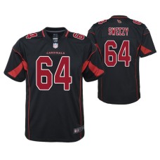 Youth Cardinals J.R. Sweezy Black Color Rush Game Jersey