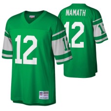 Men New York Jets Joe Namath Kelly Green Legacy Replica Jersey