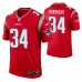 Men Rex Burkhead New England Patriots Jersey Red Inverted Legend Edition