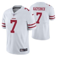 San Francisco 49ers #7 Colin Kaepernick Vapor Limited White Jersey