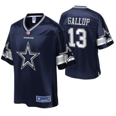 Men Dallas Cowboys Michael Gallup Team Icon Navy Jersey