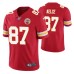 Kansas City Chiefs Travis Kelce Red 100th Season Vapor Limited Jersey