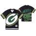 Green Bay Packers #95 Tyler Lancaster Big Face Black Jersey