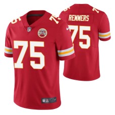 Mike Remmers #75 Vapor Limited Red Kansas City Chiefs Jersey