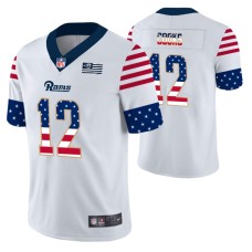 Los Angeles Rams Brandin Cooks White Independence Day Vapor Limited Jersey