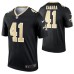 Men Alvin Kamara #41 New Orleans Saints Black Legend Jersey