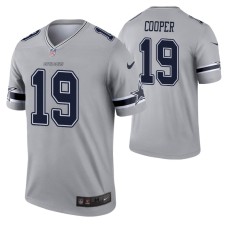 Men Amari Cooper Dallas Cowboys Jersey Gray Inverted Legend Edition