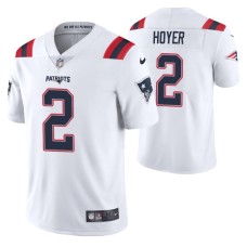 New England Patriots Brian Hoyer Vapor Limited White Jersey