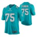 Youth Miami Dolphins Ereck Flowers Game #75 Aqua Jersey