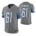 Men Detroit Lions Logan Stenberg 2020 NFL Draft Grey Vapor Color Rush Limited Jersey