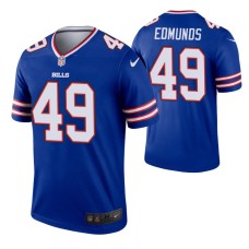 Men Tremaine Edmunds #49 Buffalo Bills Royal Legend Jersey