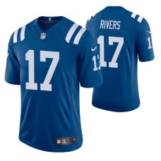 Philip Rivers Indianapolis Colts 2020 Royal Vapor Untouchable Limited Jersey