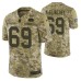 San Francisco 49ers #69 Mike McGlinchey Camo Limited 2018 Salute to Service Jersey Men