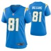 Women Los Angeles Chargers Mike Williams #81 Game Powder Blue Jersey