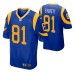 Men Los Angeles Rams #81 Gerald Everett Royal Nike Game Jersey