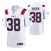 Men New England Patriots Brandon Bolden #38 Game White Jersey