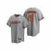 Men's Baltimore Orioles #5 Brooks Robinson Nike Gray Replica Road Stitched Jersey