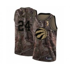 Men's Toronto Raptors #24 Norman Powell Swingman Camo Realtree Collection 2019 Basketball Finals Champions Jersey